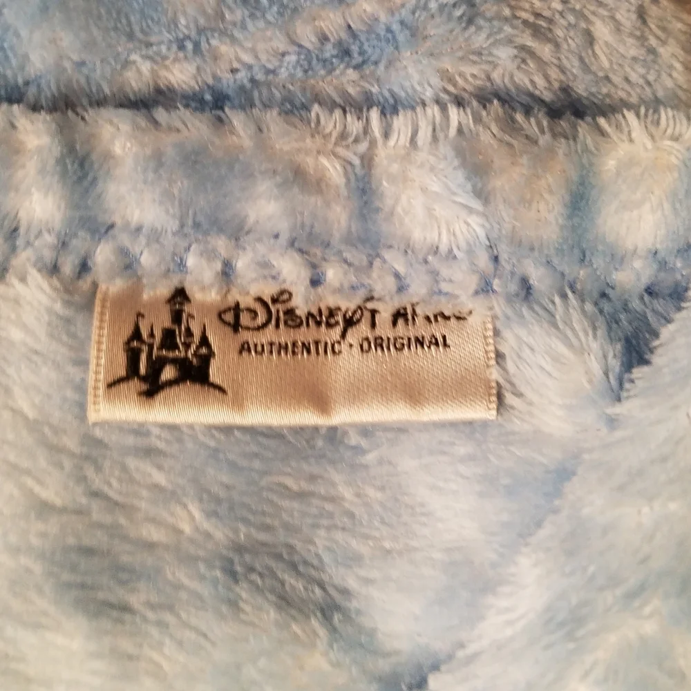 Disney Parks WELCOME TO DISNEYLAND Mickey Blue Fleece Throw Blanket